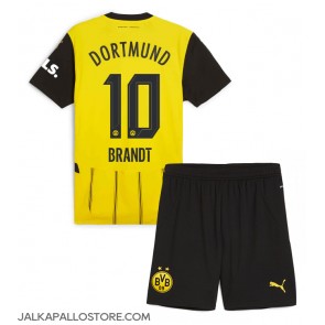 Borussia Dortmund Julian Brandt #10 Kotipaita Lapsille 2024-25 Lyhythihainen (+ shortsit)